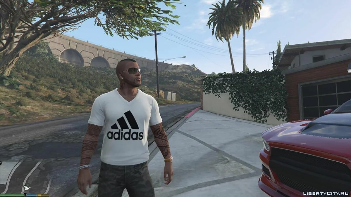 Футболка Adidas / GTA 5