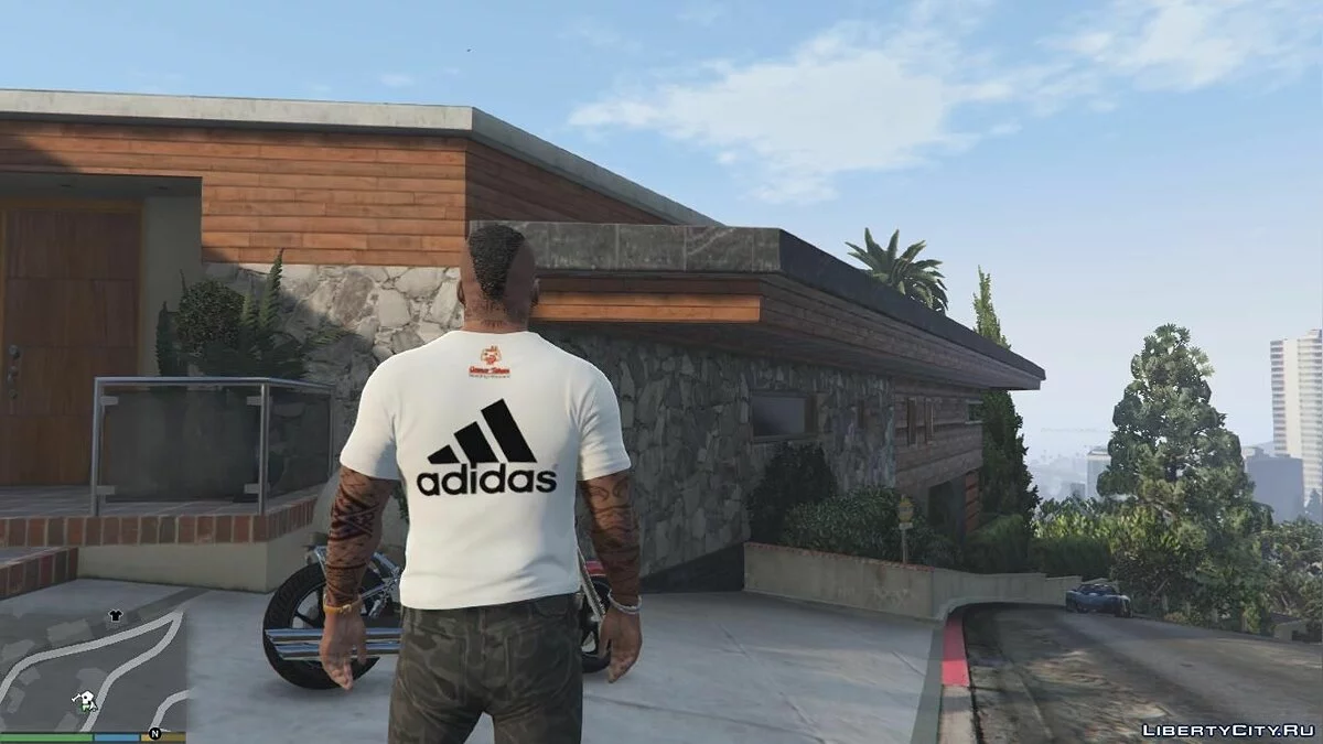 Футболка Adidas / GTA 5
