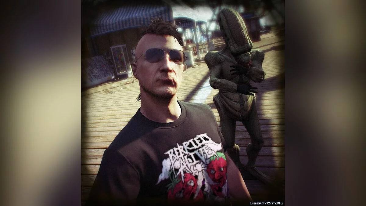 Футболка Berried Alive band / GTA 5