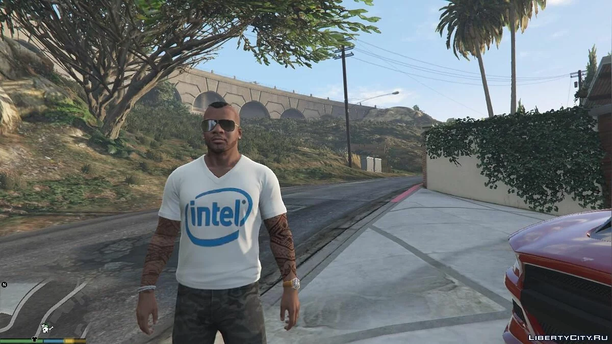 Футболка Intel / GTA 5