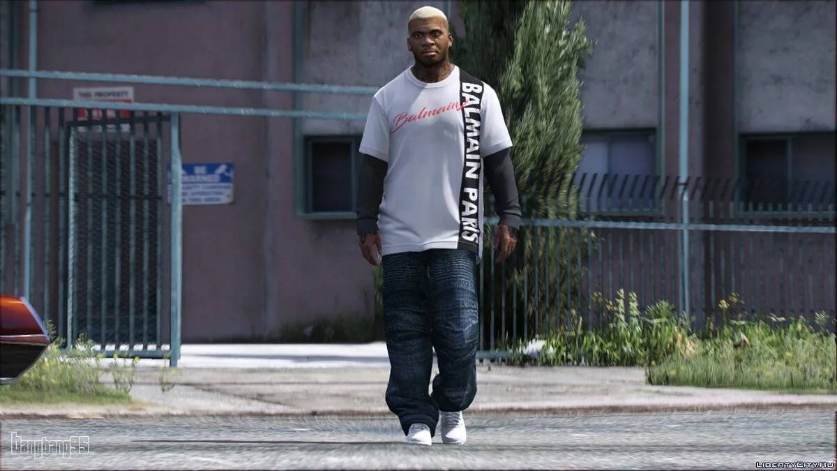 Сборник футболок для Франклина в стиле 2000-х / GTA 5