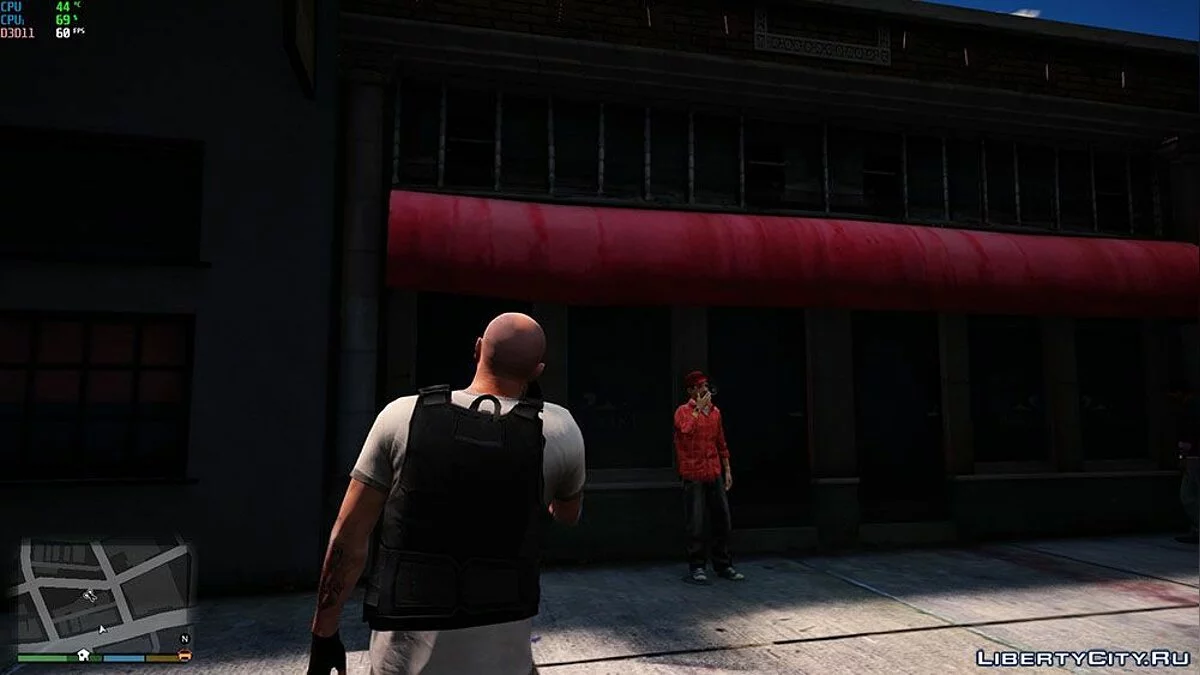 Бронежилет для Тревора в качестве верхней одежды / GTA 5
