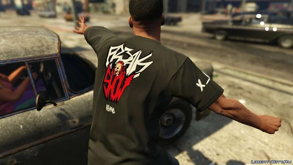 Футболка в стиле DJ BL3ND / GTA 5