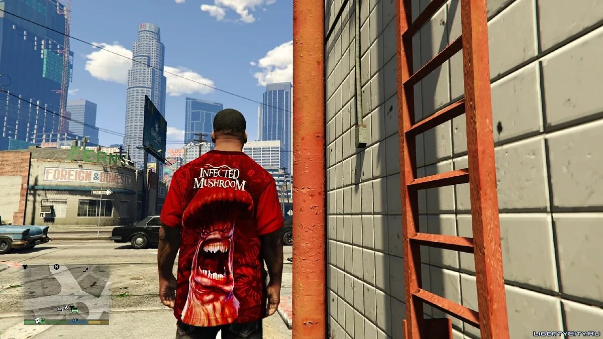 Футболка в стиле Infected Mushroom / GTA 5
