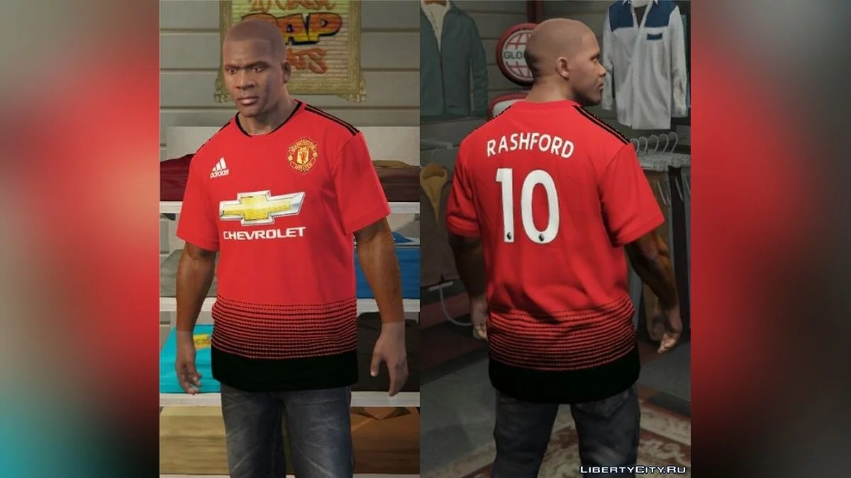 Футбольные футболки УЕФА 2018-2019 / GTA 5