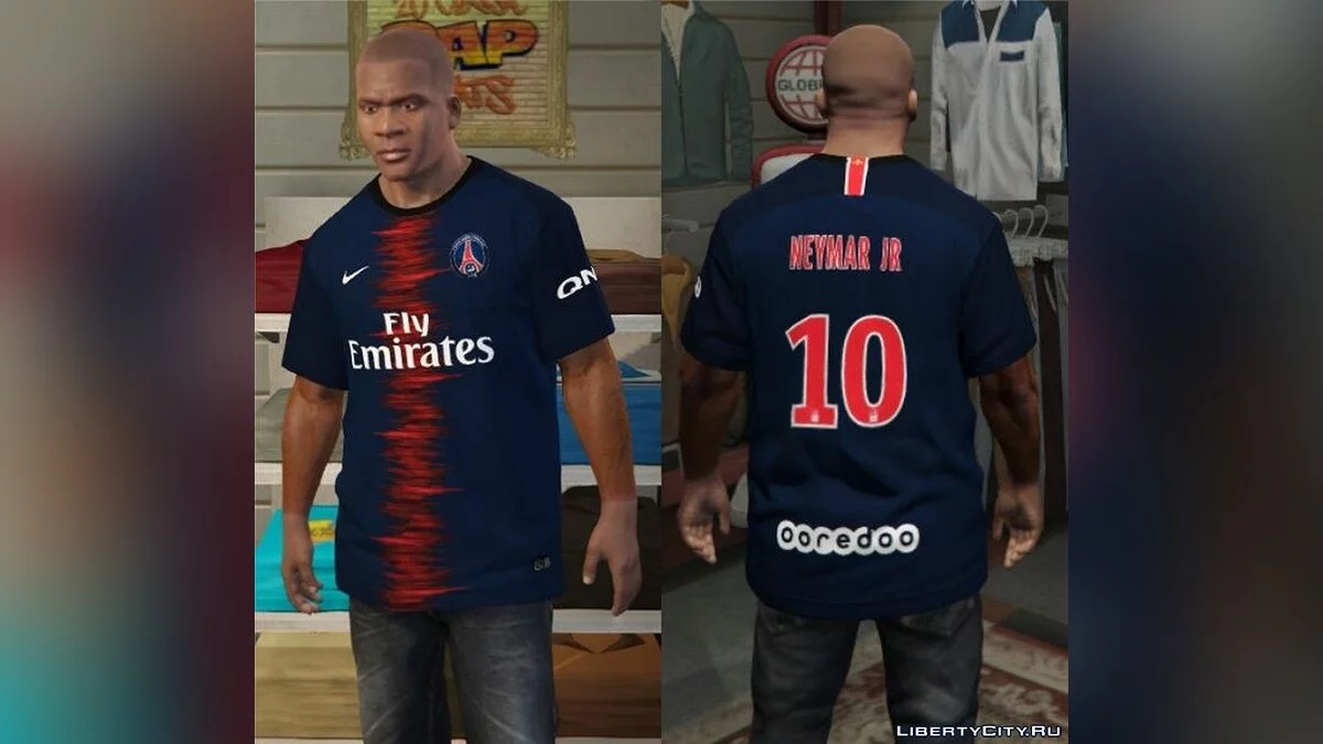 Футбольные футболки УЕФА 2018-2019 / GTA 5