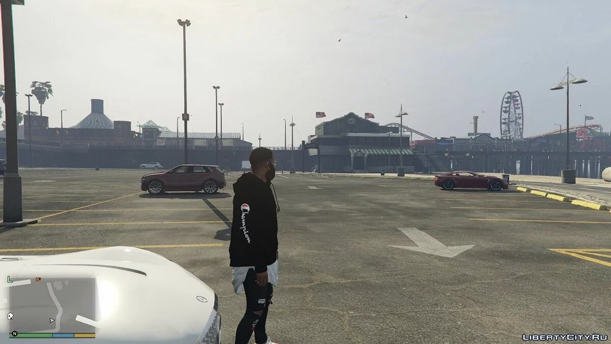 Худи FaZe x Champion для Франклина / GTA 5