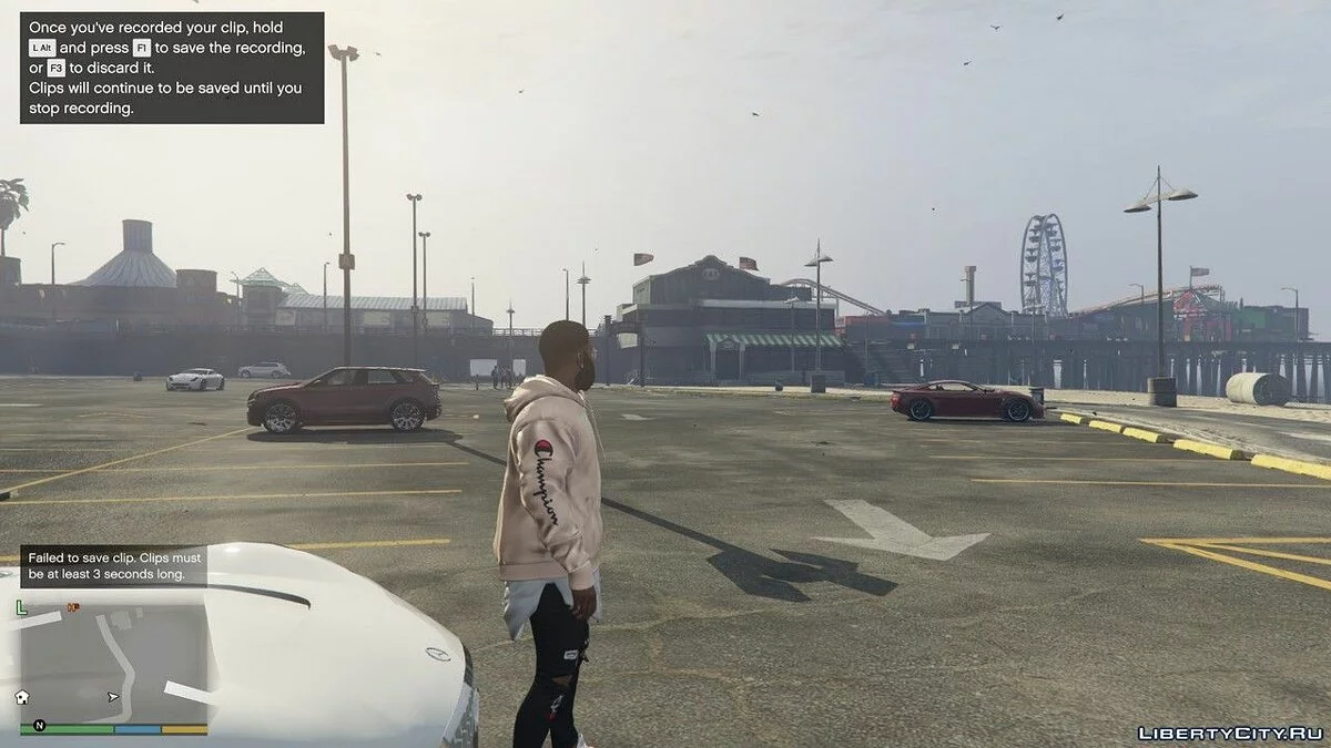 Худи FaZe x Champion для Франклина / GTA 5