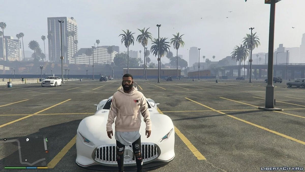 Худи FaZe x Champion для Франклина / GTA 5