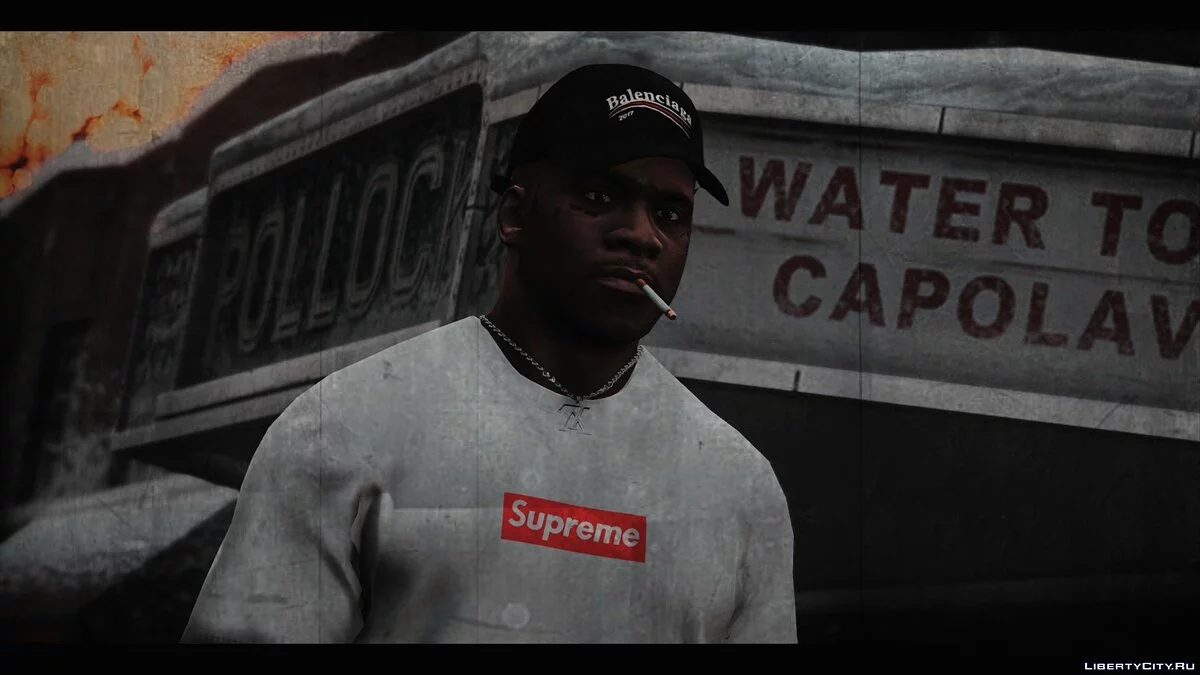 Сборник футболок от бренда Supreme / GTA 5