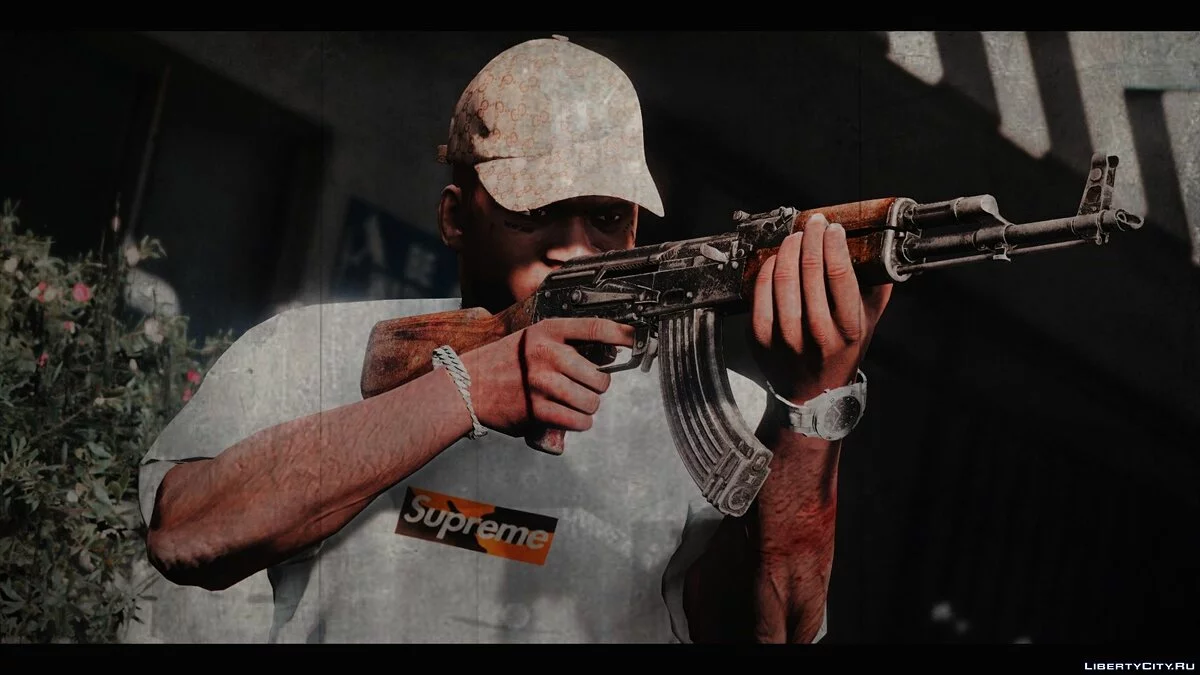 Сборник футболок от бренда Supreme / GTA 5