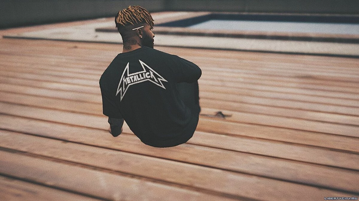 Футболка PACSUN x FOG METALLICA / GTA 5