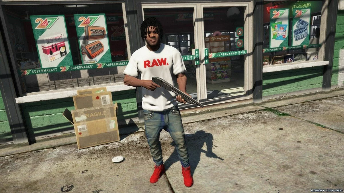 Футболки G-Star Raw / GTA 5