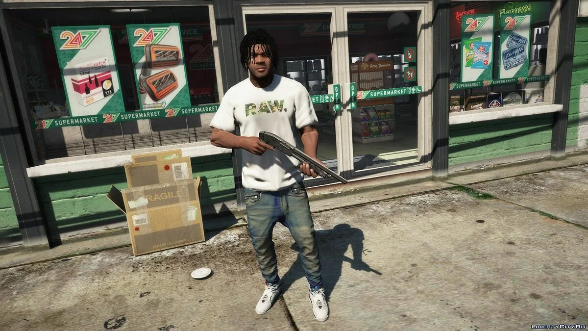 Футболки G-Star Raw / GTA 5