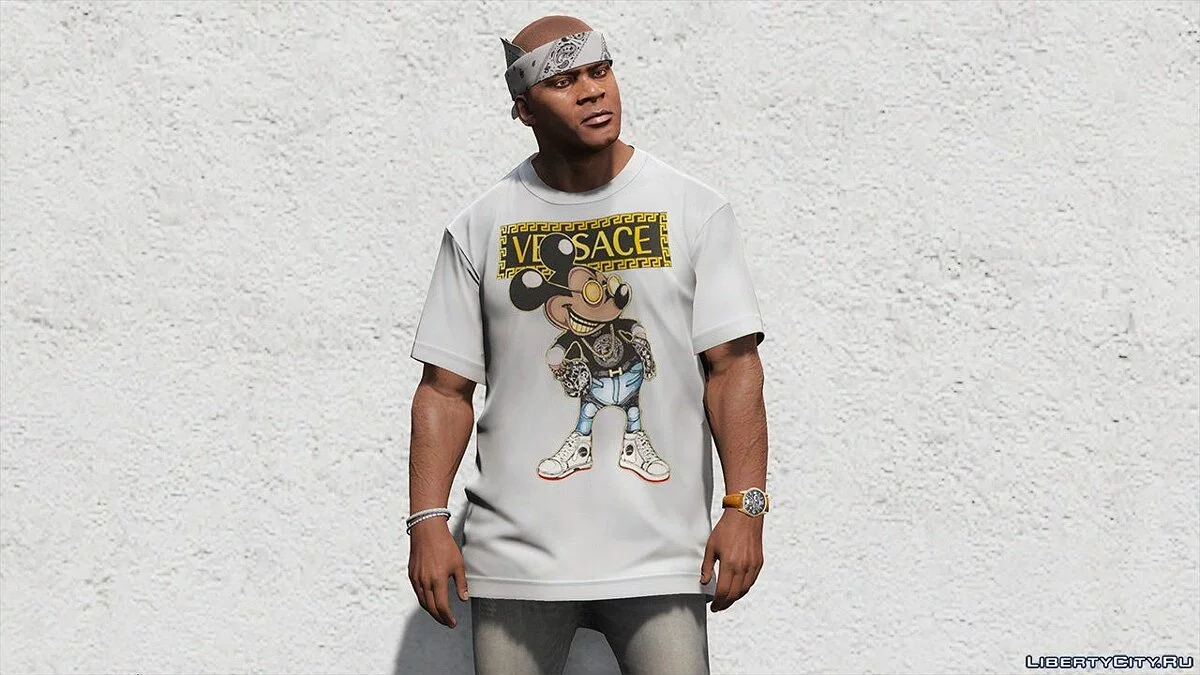 Футболка Versace / GTA 5