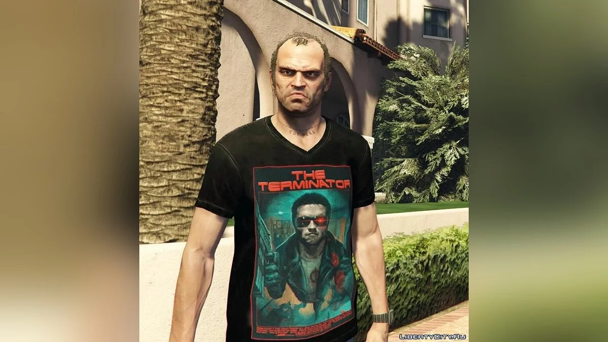 Футболки кино 80-х для Тревора / GTA 5