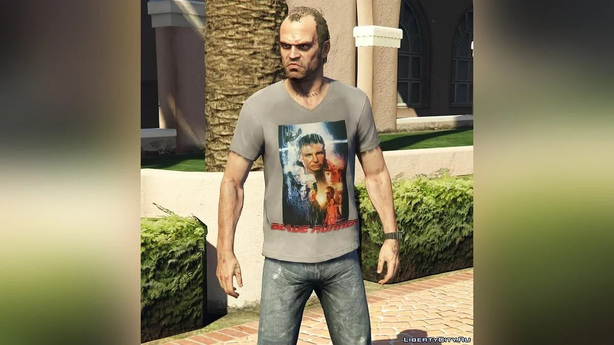 Футболки кино 80-х для Тревора / GTA 5
