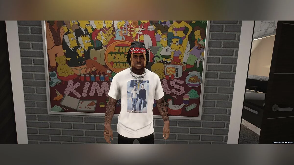 Футболки Palace / GTA 5