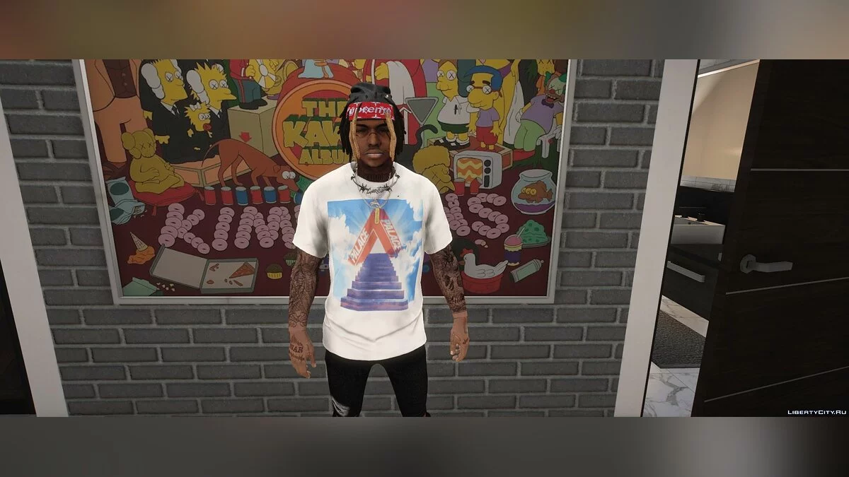 Футболки Palace / GTA 5