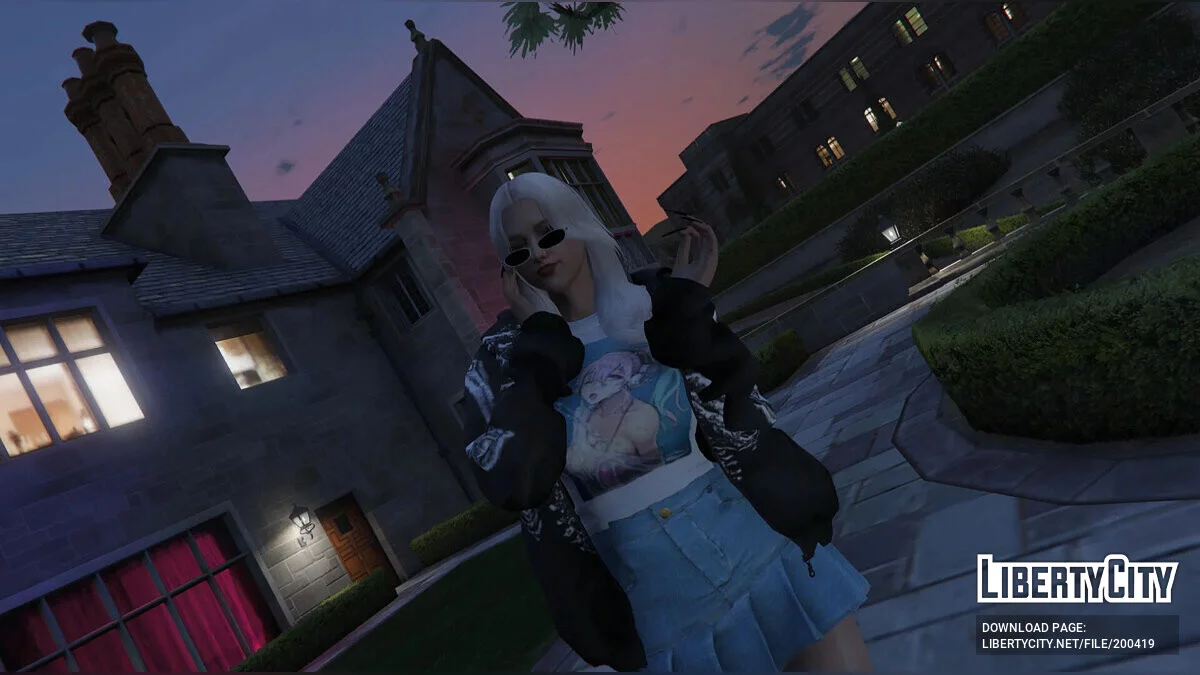 Andrea Top для MP Female / GTA 5