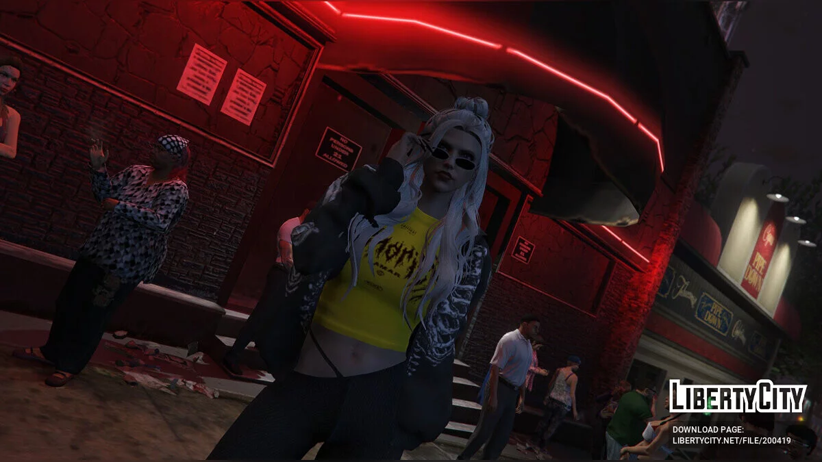 Andrea Top для MP Female / GTA 5