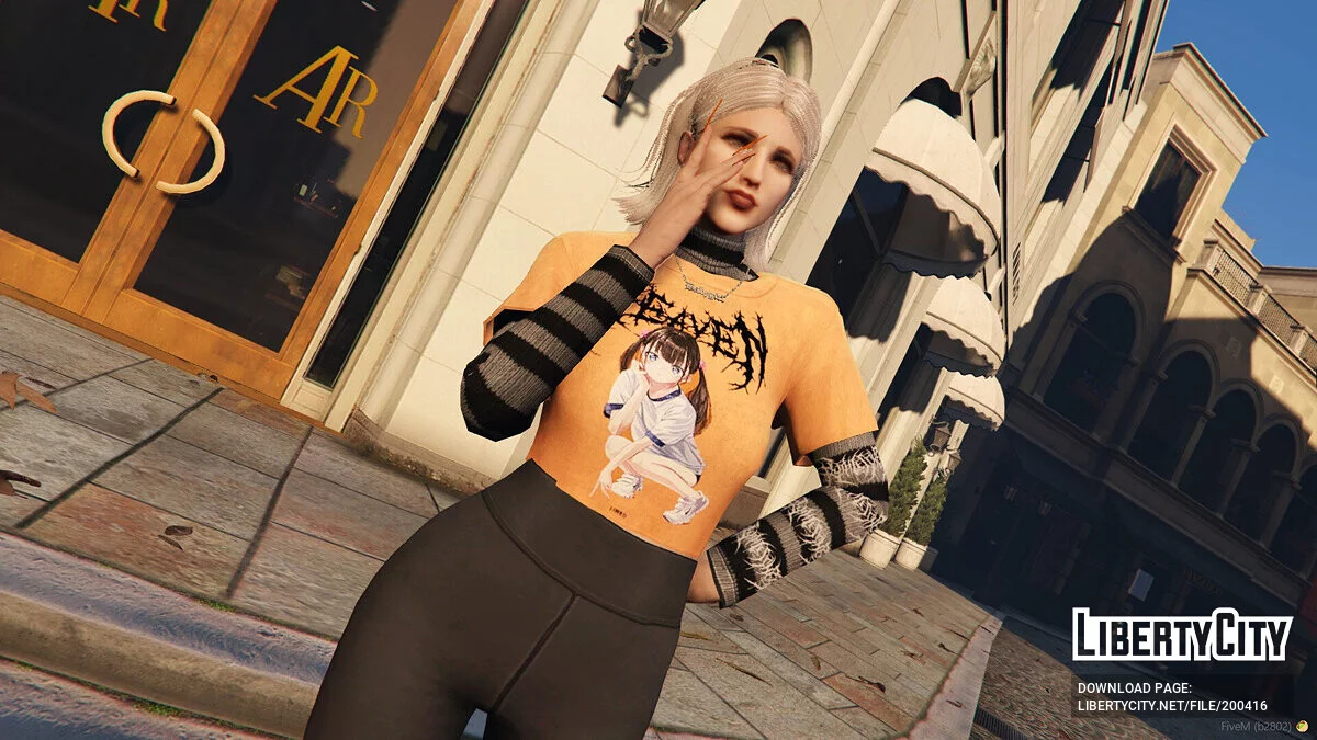 Lolita Top для MP Female / GTA 5