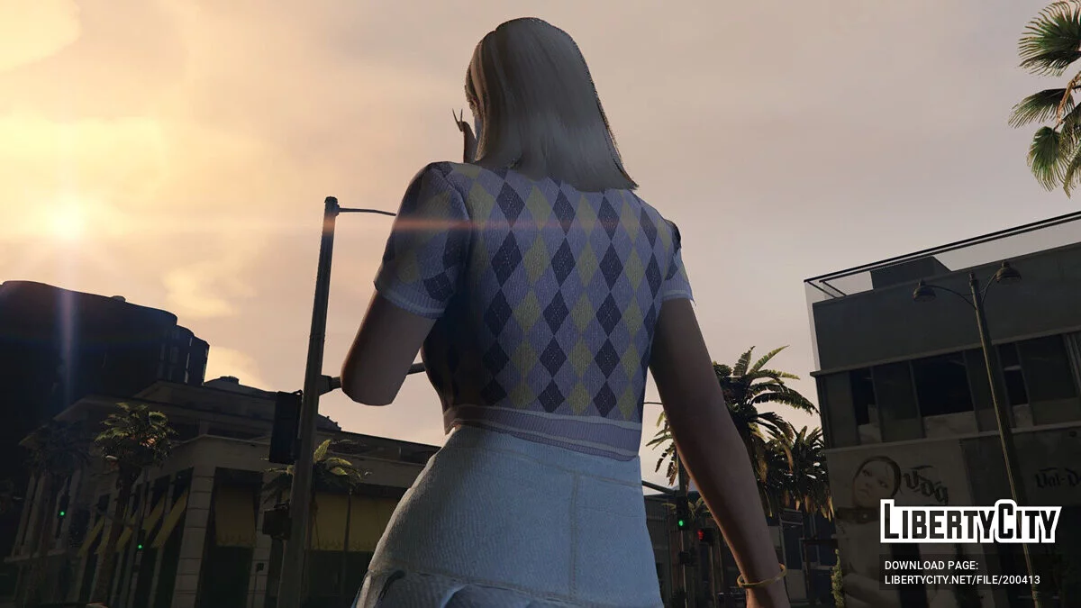 Lydia Top для MP Female / GTA 5
