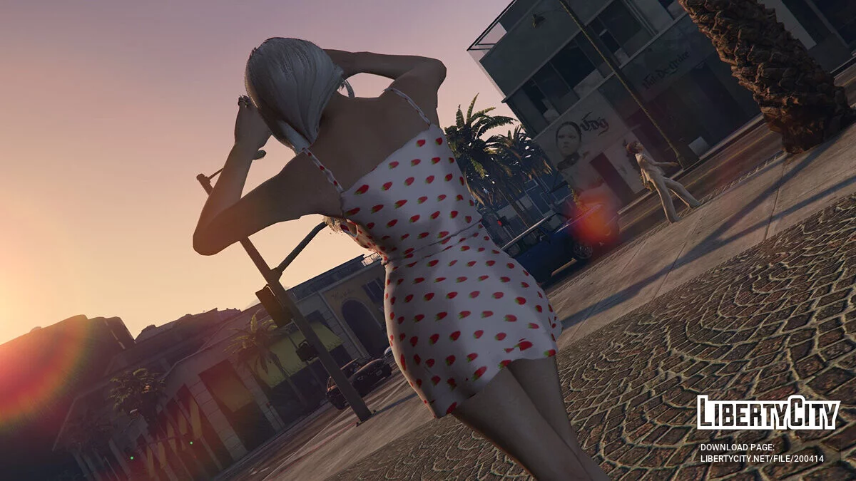Zoe Dress для MP Female / GTA 5