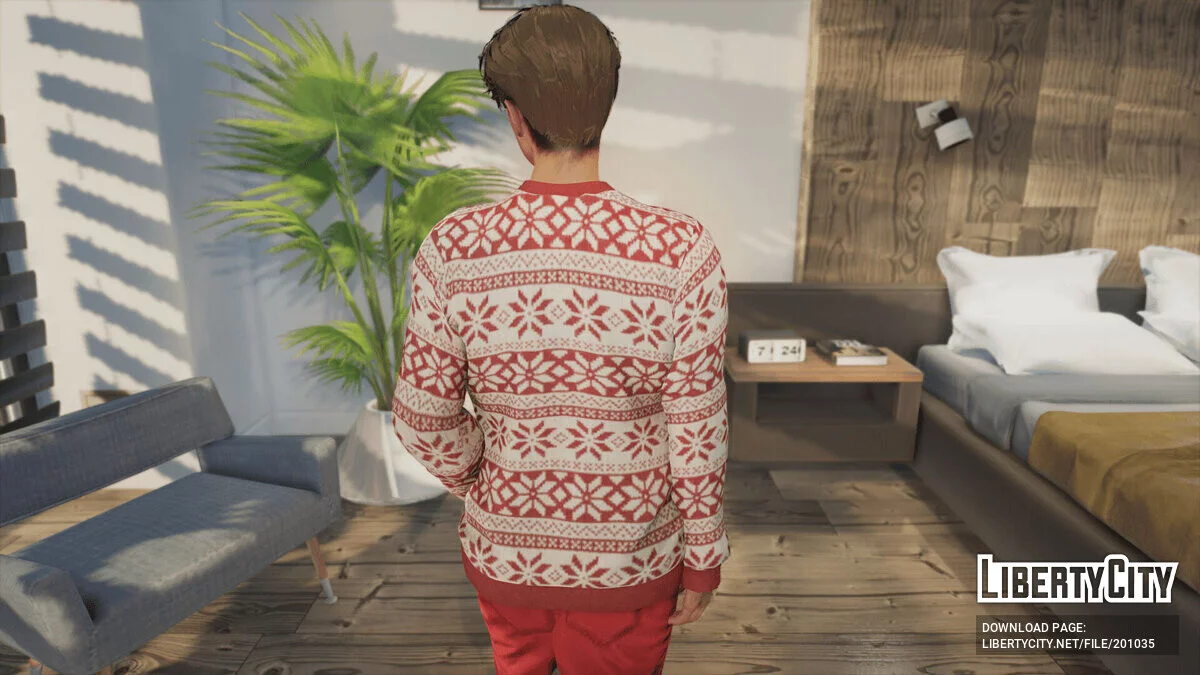 Рождественский свитер для MP Male / GTA 5