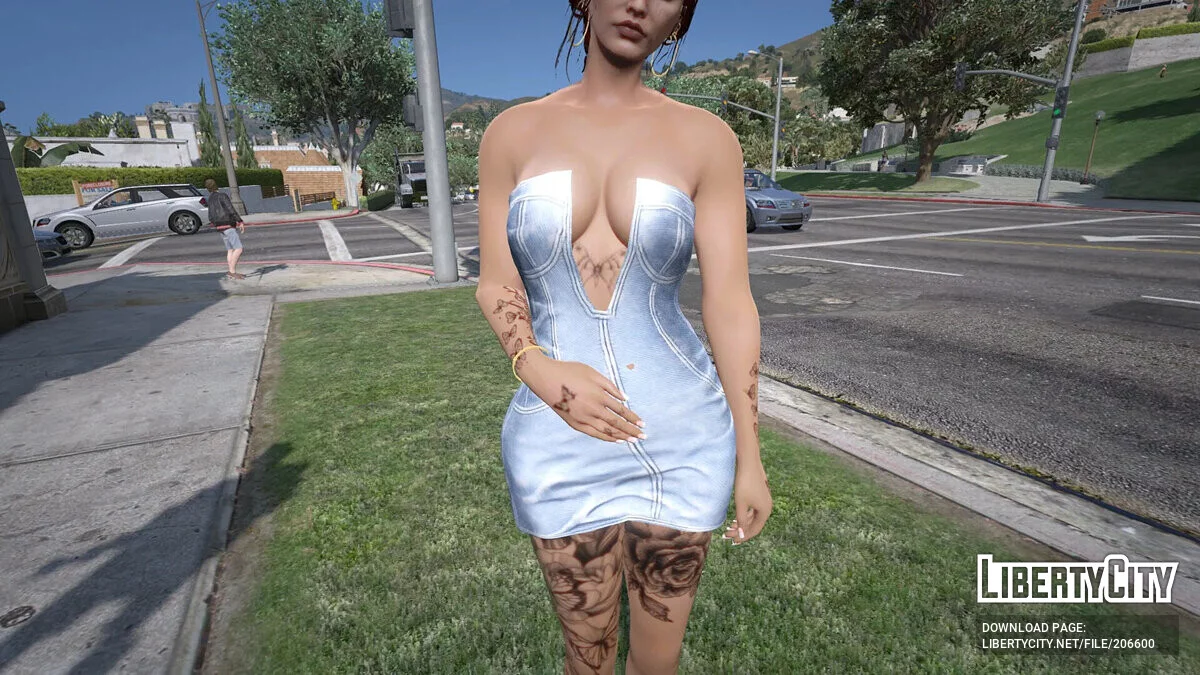 Denim Dress для MP Female / GTA 5
