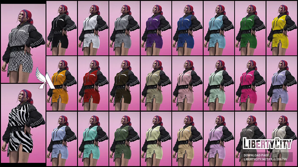 DSCO Dress - MP Female - Textures / GTA 5