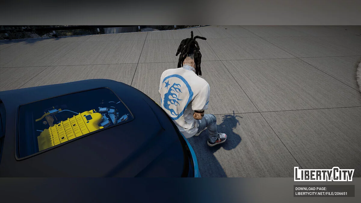 Hellstar Shirts MP Male/Franklin / GTA 5