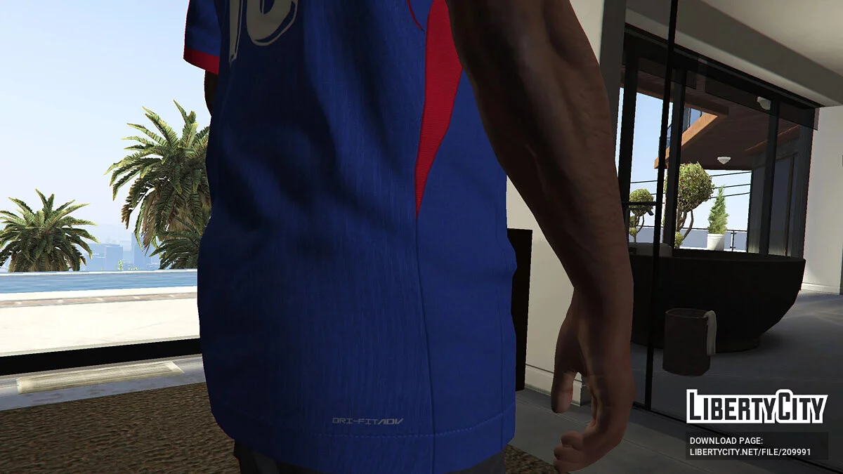 Футболки сборной Франции 2024 / GTA 5