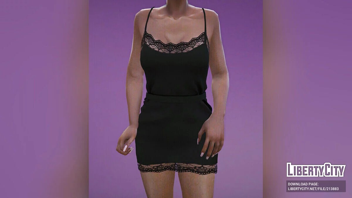 Кружевное платье для MP Female / GTA 5