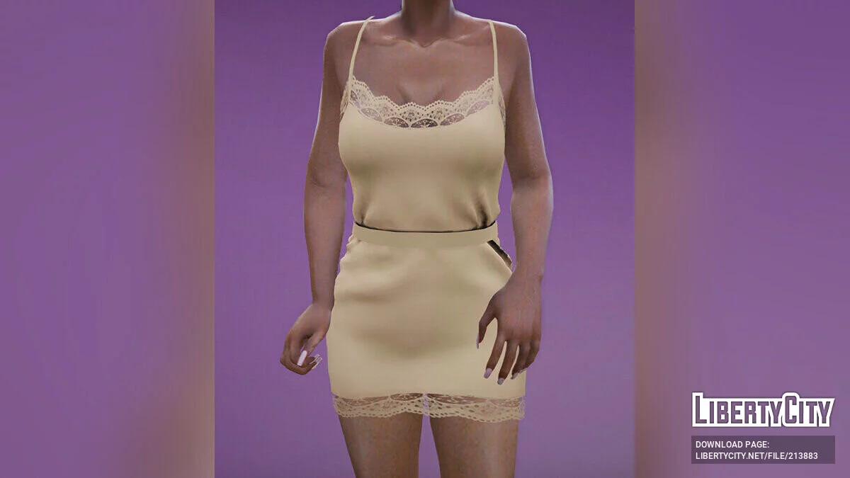 Кружевное платье для MP Female / GTA 5