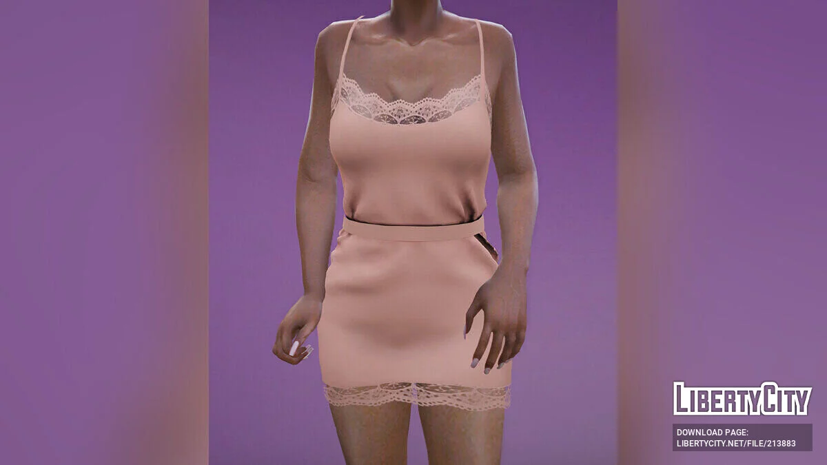 Кружевное платье для MP Female / GTA 5