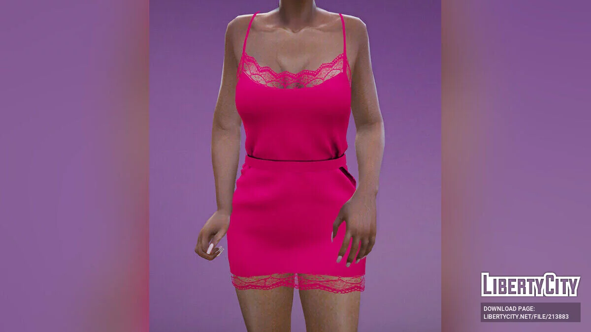 Кружевное платье для MP Female / GTA 5