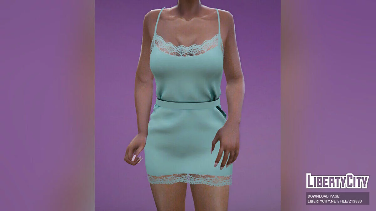 Кружевное платье для MP Female / GTA 5