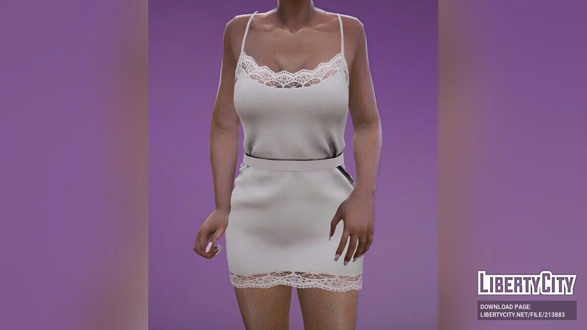 Кружевное платье для MP Female / GTA 5