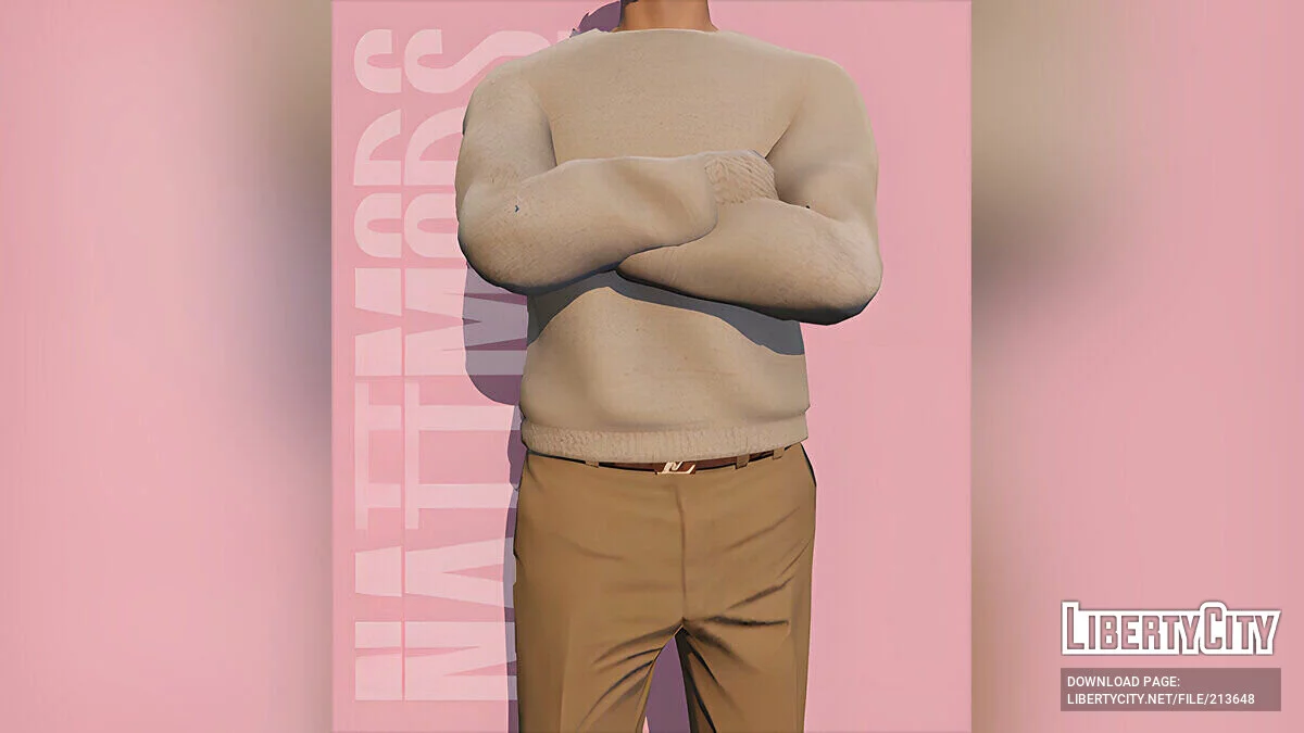 Long sleeve sweatshirt для MP Male / GTA 5