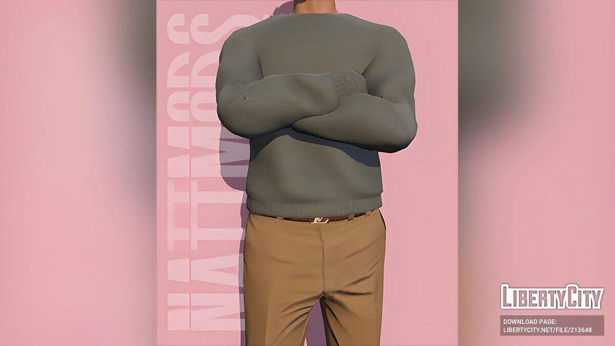 Long sleeve sweatshirt для MP Male / GTA 5