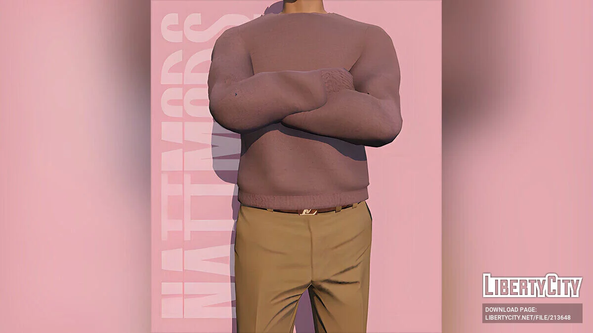 Long sleeve sweatshirt для MP Male / GTA 5