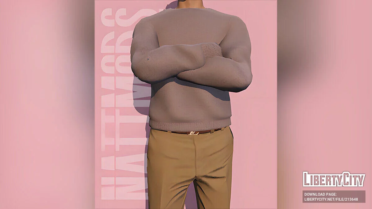 Long sleeve sweatshirt для MP Male / GTA 5
