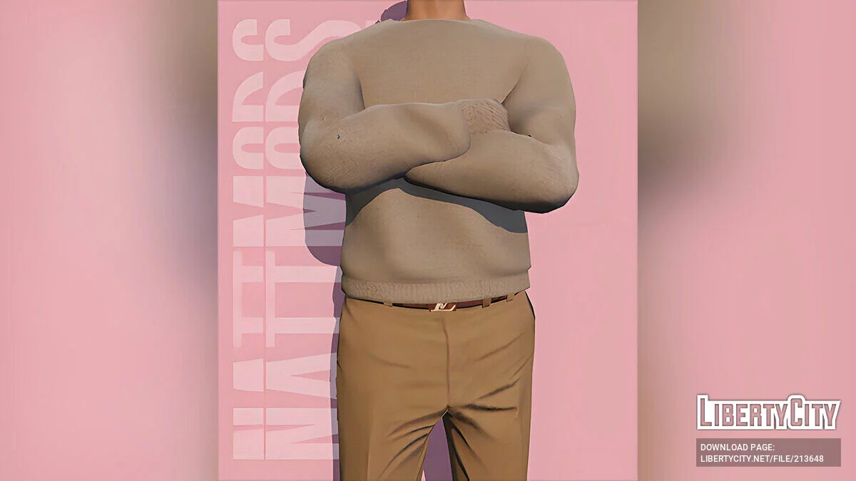 Long sleeve sweatshirt для MP Male / GTA 5