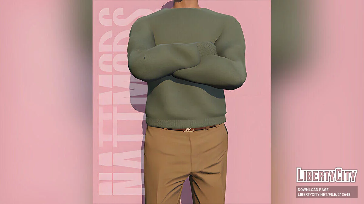 Long sleeve sweatshirt для MP Male / GTA 5