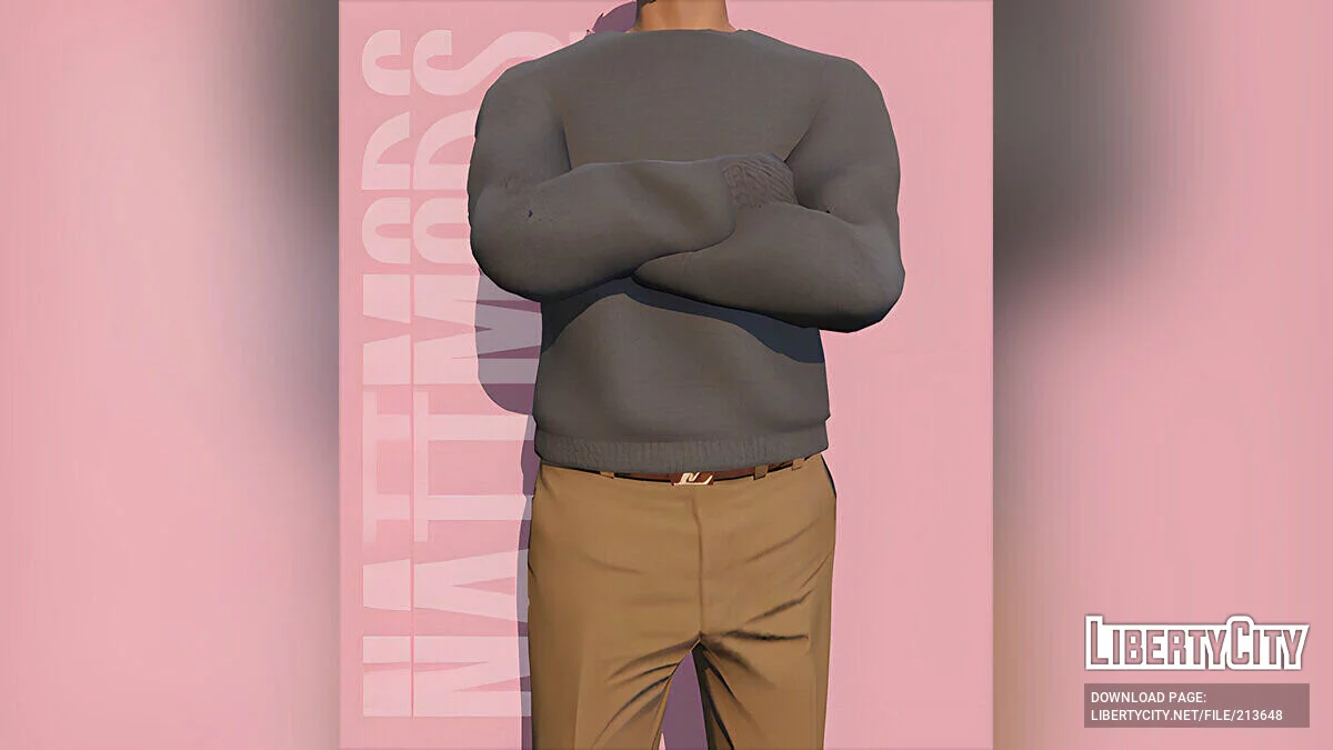 Long sleeve sweatshirt для MP Male / GTA 5