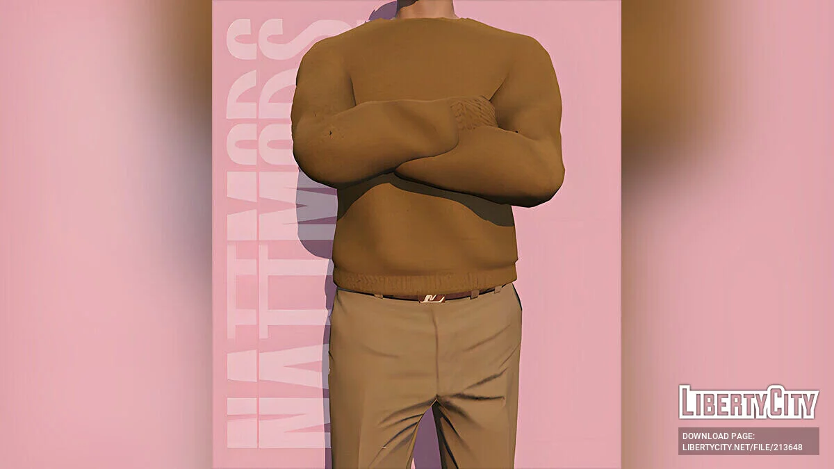 Long sleeve sweatshirt для MP Male / GTA 5