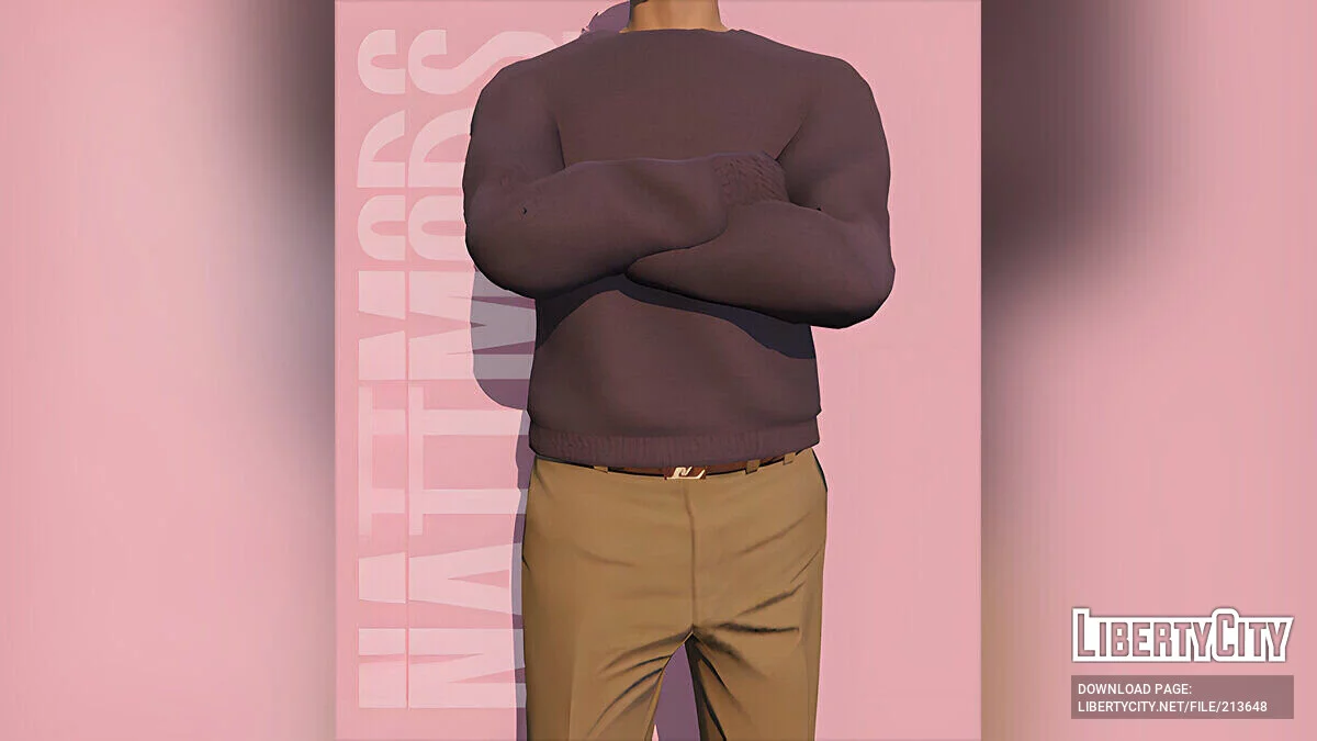 Long sleeve sweatshirt для MP Male / GTA 5