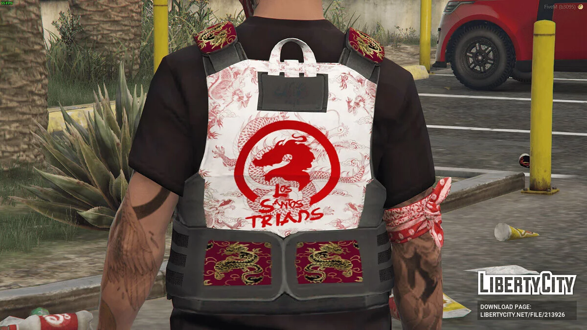 Los Santos Triads для MP Male 2.0 / GTA 5