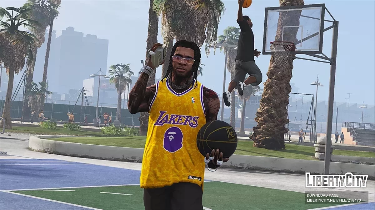 NBA x BAPE Jersey Pack / GTA 5